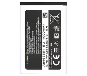 AB463651BE / Náhradní baterie pro Samsung / Li-Ion / 1 000 mAh / OEM