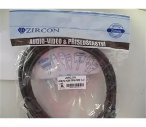 Zircon HDMI kabel / Kabel HDMI / 1 m