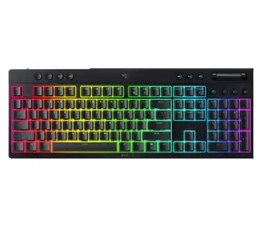 Razer BlackWidow V4 Low-profile Orange Switch černá / Bezdrátová herní klávesnice / HyperSpeed 2.4 GHz / mechanická / US