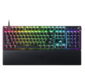 Razer Huntsman V3 Pro 8KHz černá / Herní klávesnice / opticko-analogová / Rapid Trigger / RGB / USB / US Layout
