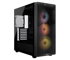 Corsair 3200D RS ARGB černá / Mid-Tower / ATX / ARGB / průhledná bočnice
