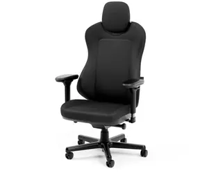 noblechairs AURA AtmoShell černá / Herní židle / prodyšný textilní potah / nastavitelná / pojezdová kolečka