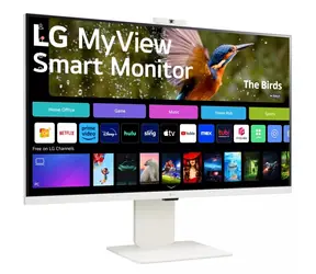 31.5" LG 32SR85U-W bílá / Monitor / IPS / 3840 x 2160 / 16:9 / 60 Hz / 400 cd/m2 / repro