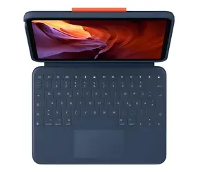 Logitech Rugged Combo 4 Touch modrá / Pouzdro s klávesnicí a trackpadem / Apple iPad 10. gen / Smart Connector