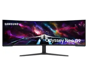 57" Samsung Odyssey Neo G95NC bílá/černá / Herní monitor / QLED VA / 7680x2160 / 32:9 / 240 Hz / 1 ms