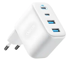 Anker Zolo bílá / Nabíječka do sítě / 50W / 2x USB-C / 2x USB-A