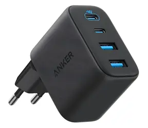 Anker Zolo černá / Nabíječka do sítě / 50W / 2x USB-C / 2x USB-A