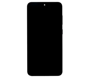 For Samsung LCD display + dotyk + přední kryt černá / Náhradní LCD sestava / Samsung Galaxy S24+ S926B