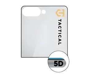 Tactical Glass Shield 5D / Tvrzené sklo / Samsung Galaxy Z Flip 8 / Černá (Vnější)