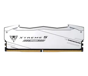 Patriot Viper Xtreme 5 RGB 32GB (2x16GB) 8000MHz stříbrná / DIMM / DDR5 / CL38 / On-Die ECC / Unbuffered / 1.45V
