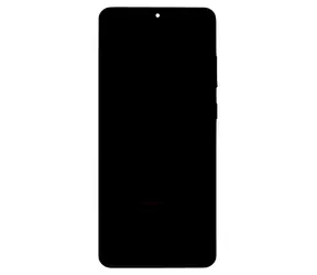 For Samsung Galaxy S20 Ultra (SM-G988) Cosmic Black / LCD displej s dotykem a předním krytem