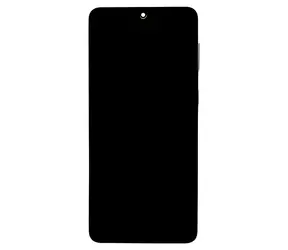 For Samsung Galaxy S21+ (SM-G996) Phantom Black / Náhradní displej / OLED / dotyk a přední kryt