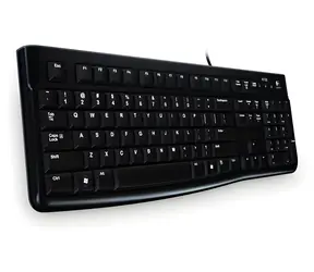 Logitech K120 for Business CH černá / klávesnice / drátová / USB