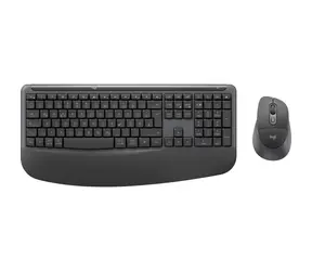 Logitech MK880 Signature Comfort Plus DE graphite / Bezdrátová sada klávesnice a myši / DE verze
