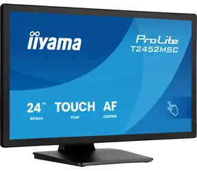 24" iiyama ProLite T2452MSC-B2 černá / Dotykový monitor / IPS / 1920x1080 / 120 Hz / 5ms / HDMI / DP / repro / VESA