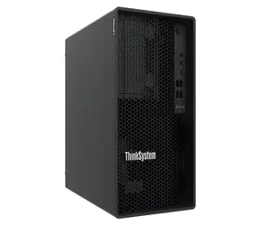 Lenovo ThinkSystem ST45 V3 / Tower server / AMD EPYC 4124P / 16 GB DDR5 / 2× 960 GB SSD / SW RAID / 500 W