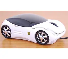 Acutake Extreme Racing Mouse W1 bílá / Optická myš / 1000 dpi / USB