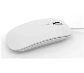 Acutake Pure-O-Mouse bílá / Myš / 800–1200 DPI / USB