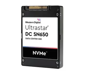 WD Ultrastar DC SN650 / SSD / 7,68 TB / U.3 NVMe / pro datová centra