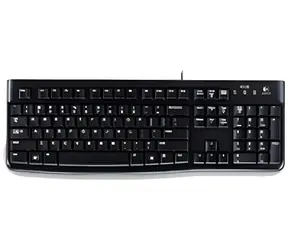 Logitech K120 černá / Klávesnice / USB / CH