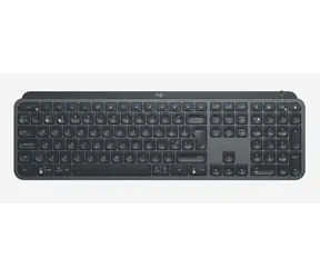 Logitech MX Keys FR grafitová / Bezdrátová klávesnice / AZERTY / Bluetooth / LED podsvícení