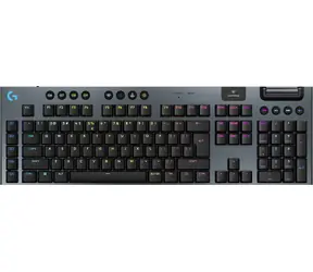 Logitech G915 X / Bezdrátová herní klávesnice / US layout / LIGHTSPEED 2.4 GHz + Bluetooth / podsvícení