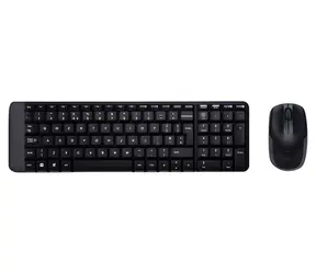 Logitech Wireless Combo MK220 GR černá / Bezdrátová sada klávesnice a myši / GR verze