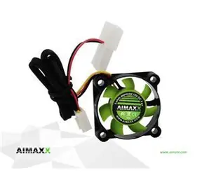 AIMAXX eNVicooler 4thin GreenWing / Ventilátor / 40 mm / 3pin / 3000–6000 RPM / 18,5 dB