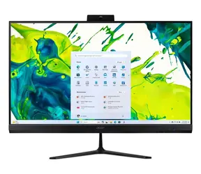 Acer Aspire C27-2G černá / Počítač All-in-one / 27" FHD IPS / Intel Core 5 120U / 8GB DDR5 / 512GB SSD / Intel Iris UHD