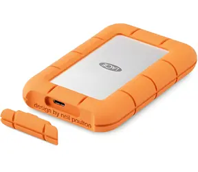 LaCie Rugged 4TB oranžová / Externí SSD / 2.5" / USB 3.2 Gen 2x2 / 2000 MB/s / IP54 / 2y