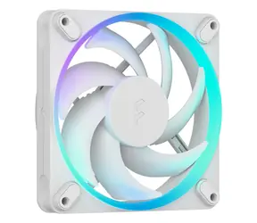 Fractal Design Momentum 12 RGB bílá / Ventilátor / 120mm / 350–2200 RPM / 28 dB / 62 CFM / 4-pin PWM