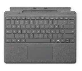 Microsoft Surface Pro Keyboard with Pen Storage platinová / Klávesnice pro Surface Pro / slot pro pero / ENG layout
