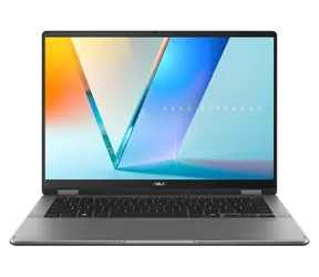 ASUS Vivobook 14 Flip TP3407SA-SG146W šedá / Konvertibilní notebook / 14" WUXGA OLED T / Intel Core Ultra 5 226V / 16GB