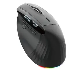 Acer Smart Fit černá / Vertikální myš / pro praváky / optická / 8000 DPI / USB + Bluetooth 5.0