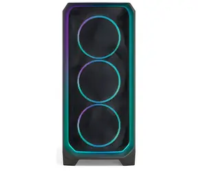 Fractal Design Meshify 3 Ambience Pro RGB černá / Midi-Tower / TG Light Tint / ATX / bez zdroje / průhledná bočnice