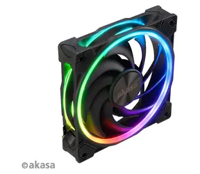 Akasa SOHO AR14 ARGB / Ventilátor / 140 mm / HDB / PWM / 81.7 CFM / 1800 RPM