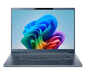 Acer Aspire 14 AI modrá / Notebook / 14" WUXGA / Snapdragon X X1-26-100 / 16GB / 512GB SSD / Adreno / W11H