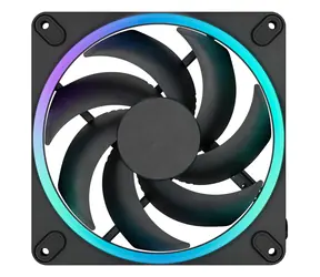 Fractal Design Momentum 14 RGB černá 3-pack / Ventilátor / 140 mm / PWM / 350-1800 RPM / 28 dB / RGB