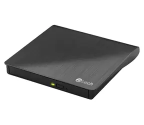 C-tech DVD-USB-AC černá / DVD±RW vypalovačka / USB 2.0 / USB-A + USB-C