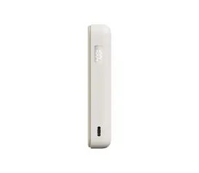 Xiaomi Magnetic Power Bank 10000 béžová / Powerbanka / 33W / bezdrátové nabíjení / integrovaný USB-C kabel / stojánek