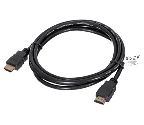 Lanberg CA-HDMI-11CC-0018-BK černá / Kabel HDMI / 1,8 m / HDMI 1.4 / 4K 30 Hz