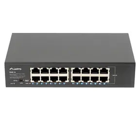 Lanberg RSGE-16 / Switch / 16-port / 1000 Mbps / Rack 10"/19"