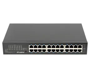 Lanberg RSGE-24 / Switch / 24-port 10/100/1000 Mbit / Rack 19" / Nespravovaný