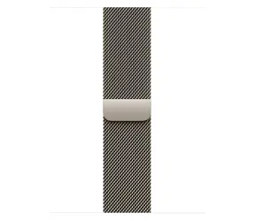 Apple Watch Natural Milanese Loop zlatá / Řemínek milánský tah / 38/40/41 mm / nerezová ocel