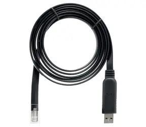 QNAP CAB-CONSOLE-URJ45-1M8 / Konzolový kabel / USB-A na RJ-45 / 1,8 m