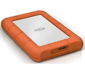 LaCie Rugged 500GB oranžová / Externí SSD / 2.5" / USB 3.2 Gen 2x2 / 2000 MB/s / IP54 / 2 roky
