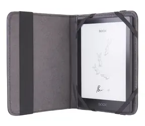 C-TECH PROTECT RLC-02 černá / Pouzdro / pravá kůže / 6" / Onyx Boox Go 6, Poke 5