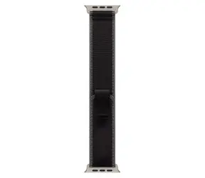 Apple Watch 49mm černá uhlová Trail Loop M/L / Trailový tah pro Apple Watch / přírodní titan / 145-220mm