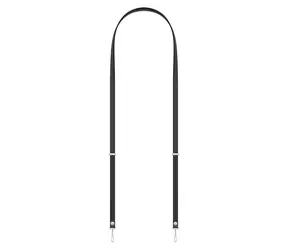 Apple Crossbody Strap černá / Popruh k telefonu / 100% recyklovaný PET / délka 1 080–2 080 mm