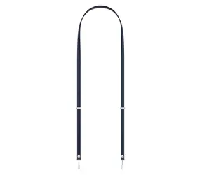 Apple Crossbody Strap modrá / Popruh / iPhone / recyklovaná PET vlákna / nastavitelný 1080–2080 mm